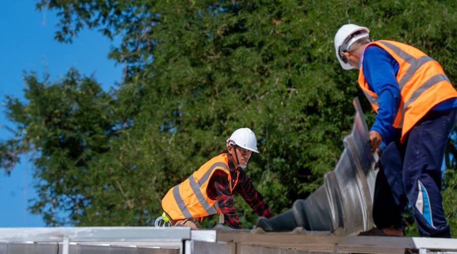 Professional metal roof installation in Ester, AK